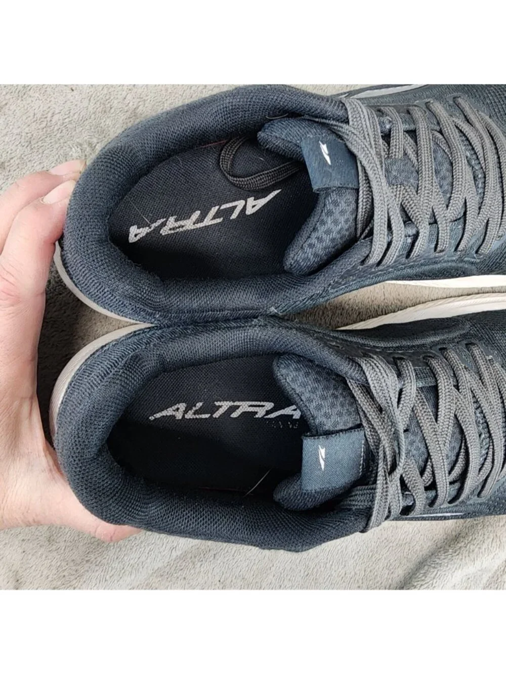 Altra Shoes Womens Size 9.5 Escalante Gray Lace Up Sneakers *Read*